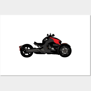 Motorcycle Can-Am Ryker Posters and Art